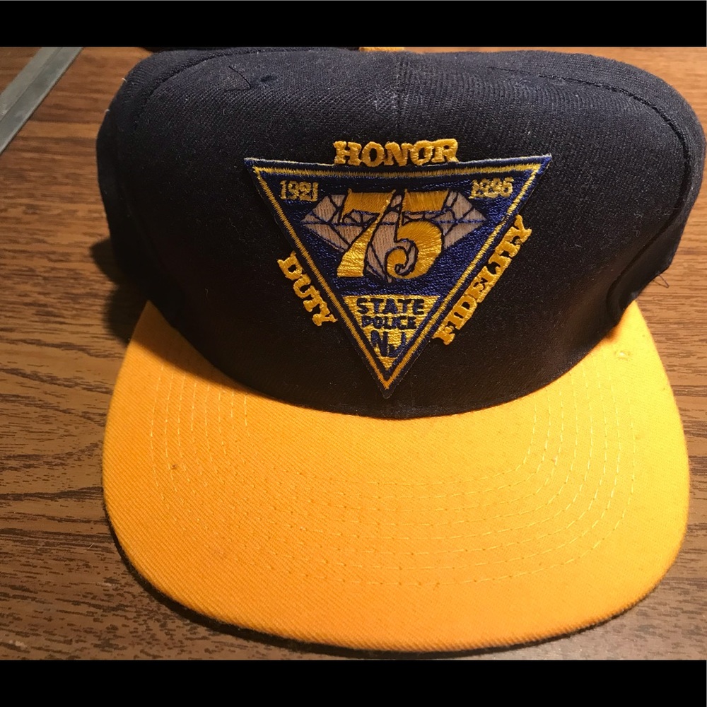 VINTAGE NEW JERSEY STATE POLICE HAT